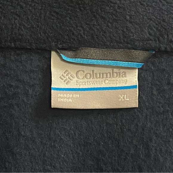 Columbia Mens Fleece Full Zip Collared Vest w/ Zipper Pockets XL - Picture 3 of 7